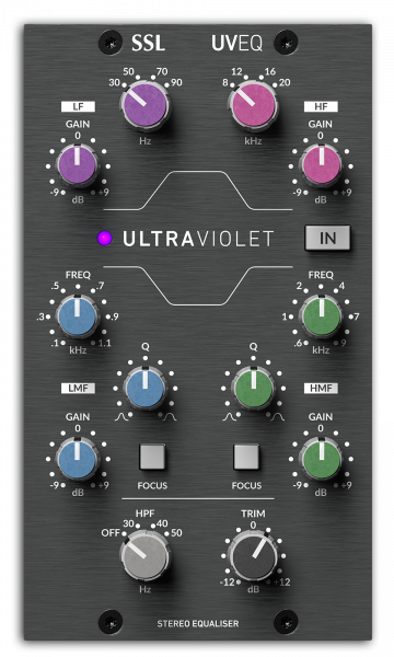 SSL 500 Series Ultraviolet Stereo EQ по цене 73 100 ₽