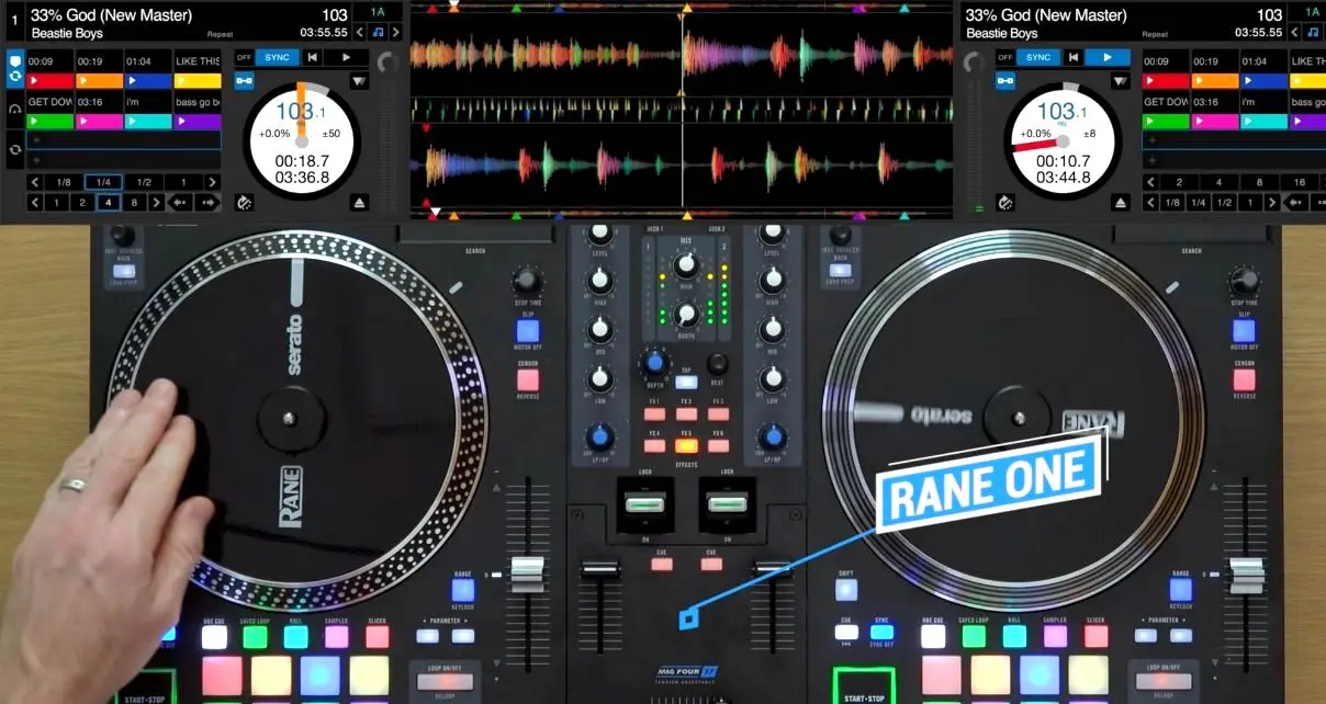 До сих пор у Rane One не было конкурентов с моторизированными плэттерами.