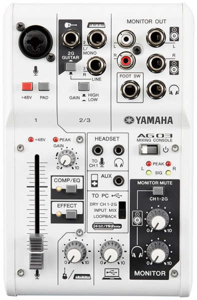 Yamaha AG03 по цене 12 000 ₽