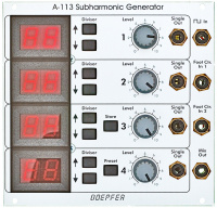 Doepfer A-113 Subharmonic Generator по цене 24 000 ₽