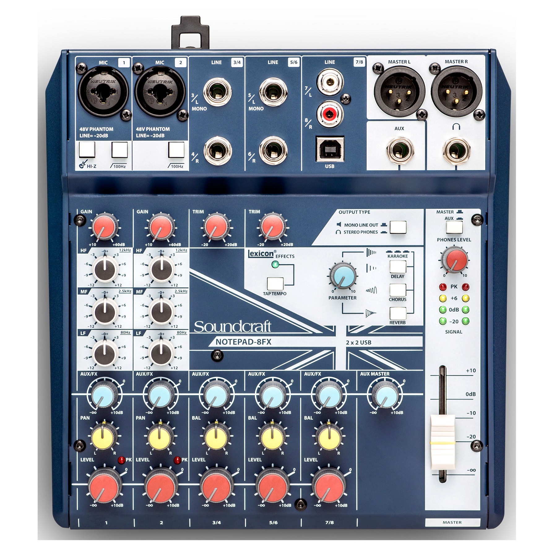 Soundcraft Notepad-8FX по цене 31 188.00 ₽