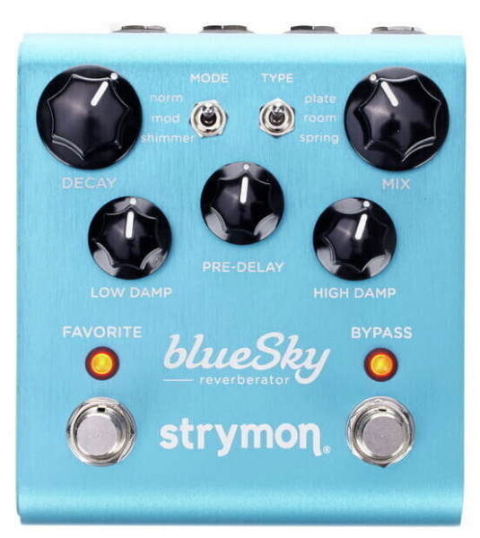 Strymon Blue Sky Reverberator по цене 28 610 ₽