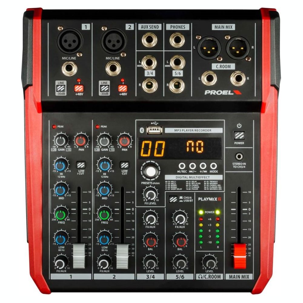 Proel Playmix6 по цене 11 750 ₽