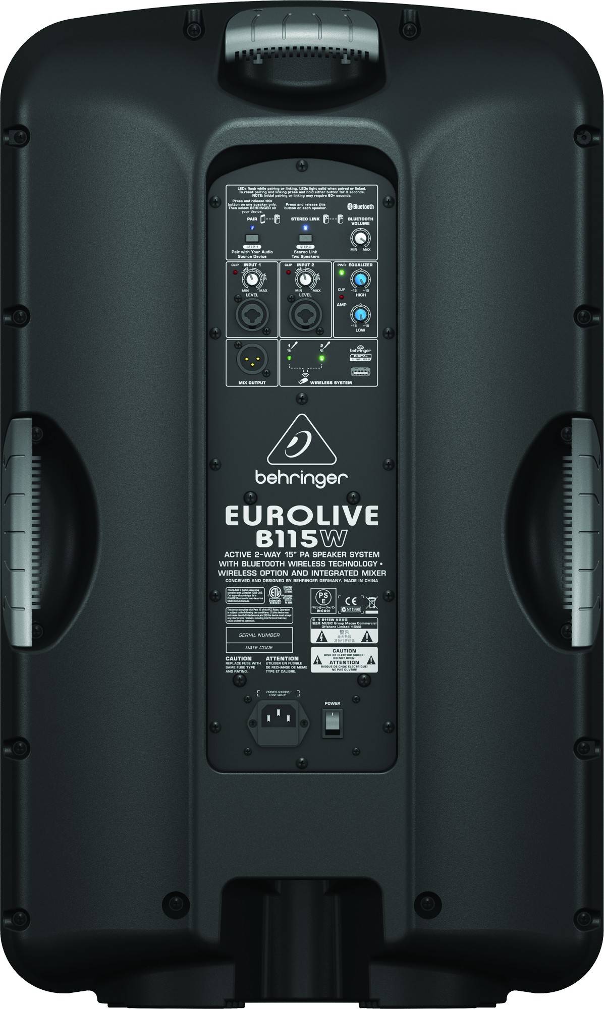 Behringer Eurolive B115W по цене 49 740 ₽