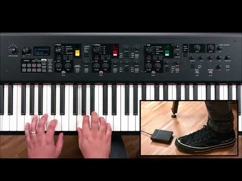 Yamaha | CP88/73 Tips | Activating Effects Using Footswitch