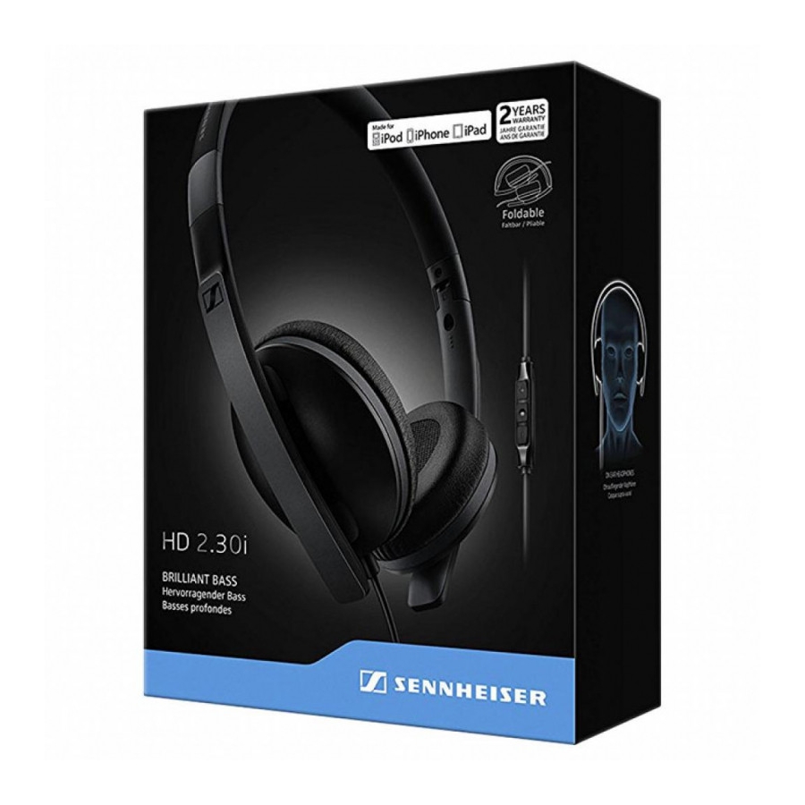 Sennheiser HD 2.30I Black по цене 8 200 ₽