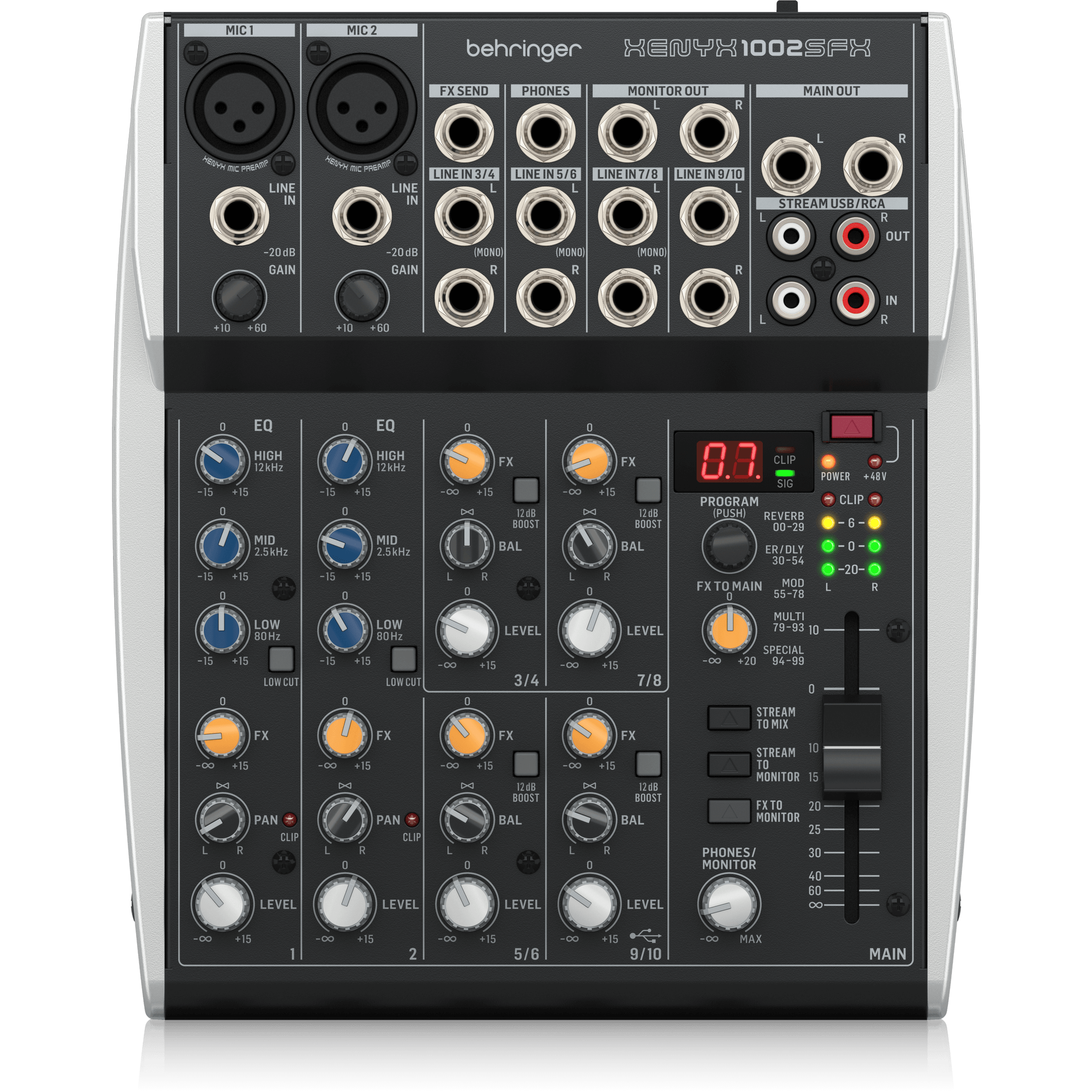 Behringer Xenyx 1002SFX по цене 13 000 ₽