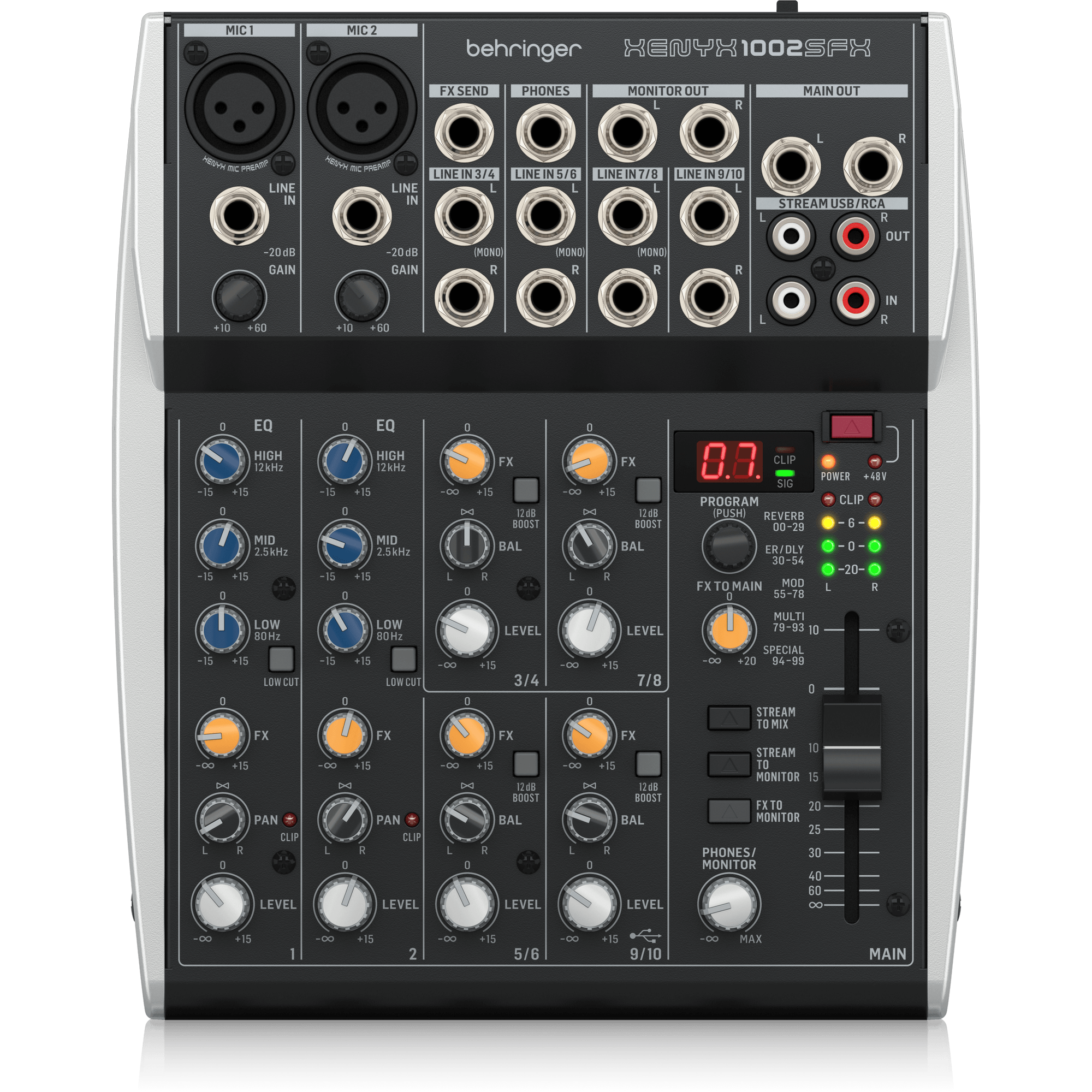 Behringer Xenyx 1002SFX по цене 16 490 ₽