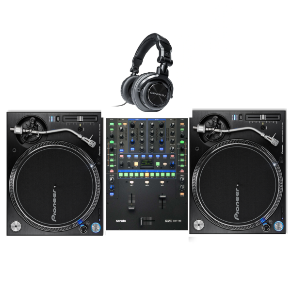 Комплект Pioneer PLX-1000 х2 + Denon DJ HP1100 + Rane Sixty-Two по цене 335 800 ₽