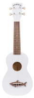 Kala MK-SS/WHT Makala Shark Soprano Ukulele Great White