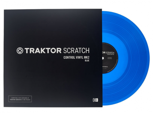 Native Instruments Traktor Scratch Pro Control Vinyl Blue Mk2 по цене 3 420 ₽