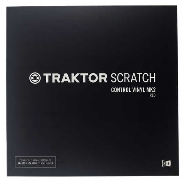Native Instruments Traktor Scratch Pro Control Vinyl Red Mk2 по цене 3 420 ₽