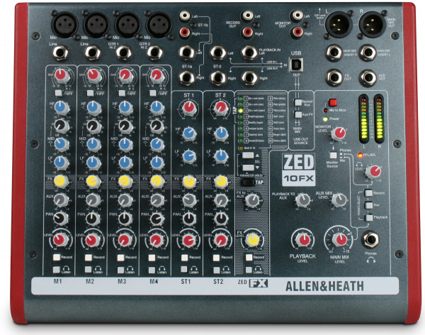 Allen & Heath ZED10FX по цене 36 792.00 ₽