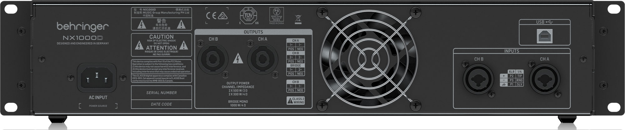 Behringer NX1000D по цене 40 480 ₽