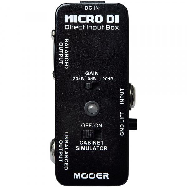 Mooer Micro DI по цене 6 290 ₽