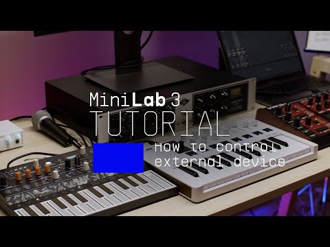 Arturia MiniLAB 3 Alpine White по цене 12 600 ₽