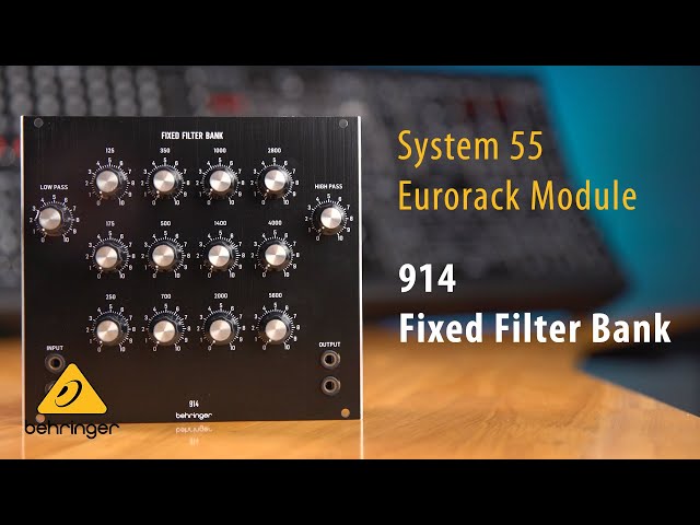 Behringer 914 Fixed Filter Bank по цене 13 070 ₽