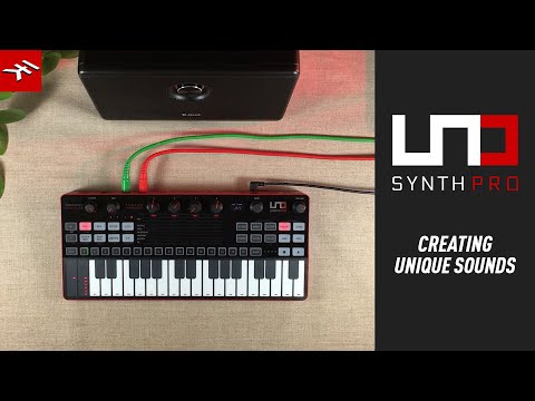 Creating unique sounds with your analog synthesizer on UNO Synth Pro by Jakob Haq