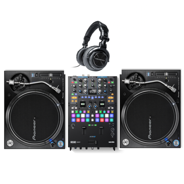 Комплект Pioneer PLX-1000 х2 + Denon DJ HP1100 + Rane Seventy по цене 494 800 ₽