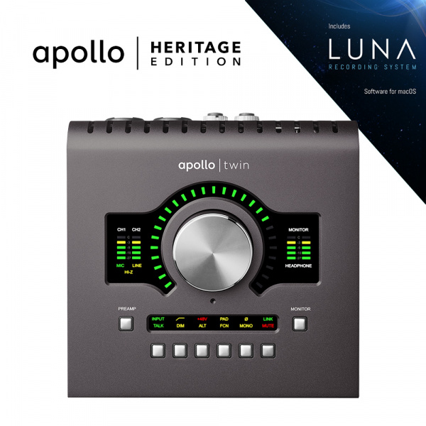 Universal Audio Apollo Twin Mk2 DUO Heritage Edition по цене 108 900 ₽