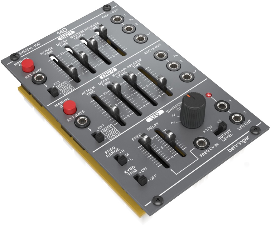 Behringer SYSTEM 100 140 DUAL ENVELOPE/LFO по цене 10 560 ₽