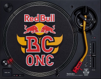 Technics SL-1210 MK7-RE Red Bull Black