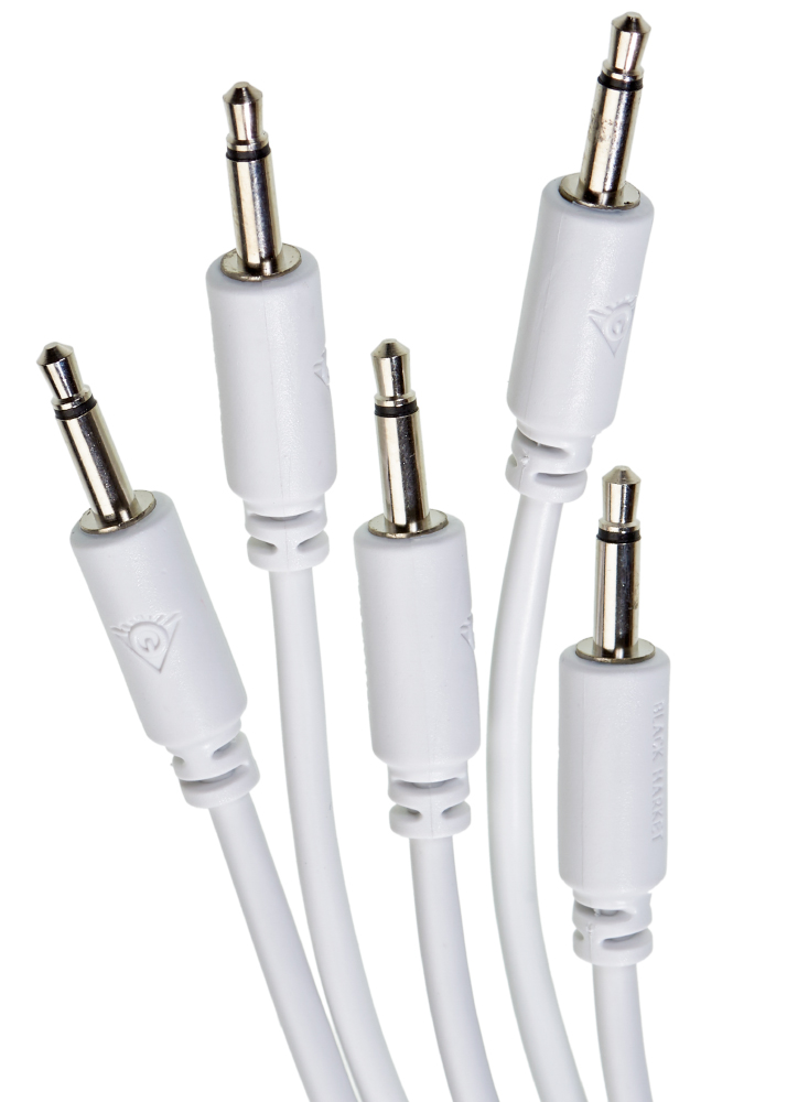 Black Market Modular patchcable 5-Pack 50 cm white по цене 1 320 ₽