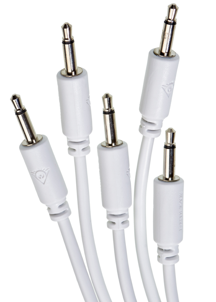 Black Market Modular patchcable 5-Pack 50 cm white по цене 1 400 ₽