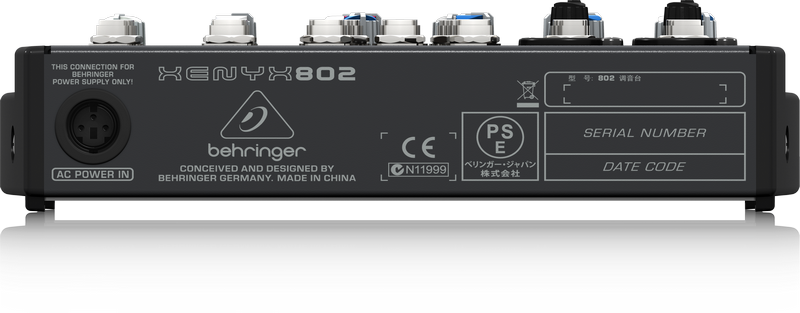 Behringer XENYX 802 по цене 9 520.00 ₽