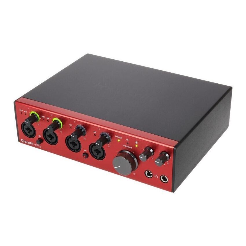 Focusrite Clarett+ 4Pre USB по цене 89 500 ₽
