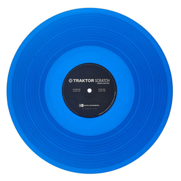 Native Instruments Traktor Scratch Pro Control Vinyl Blue Mk2 по цене 3 450 ₽