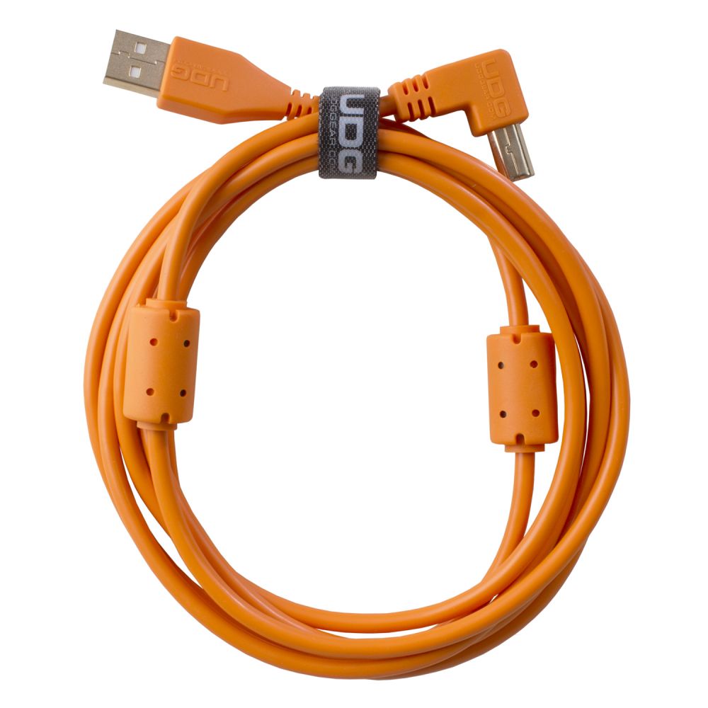 UDG Ultimate Audio Cable USB 2.0 A-B Orange Angled 1m по цене 900 ₽