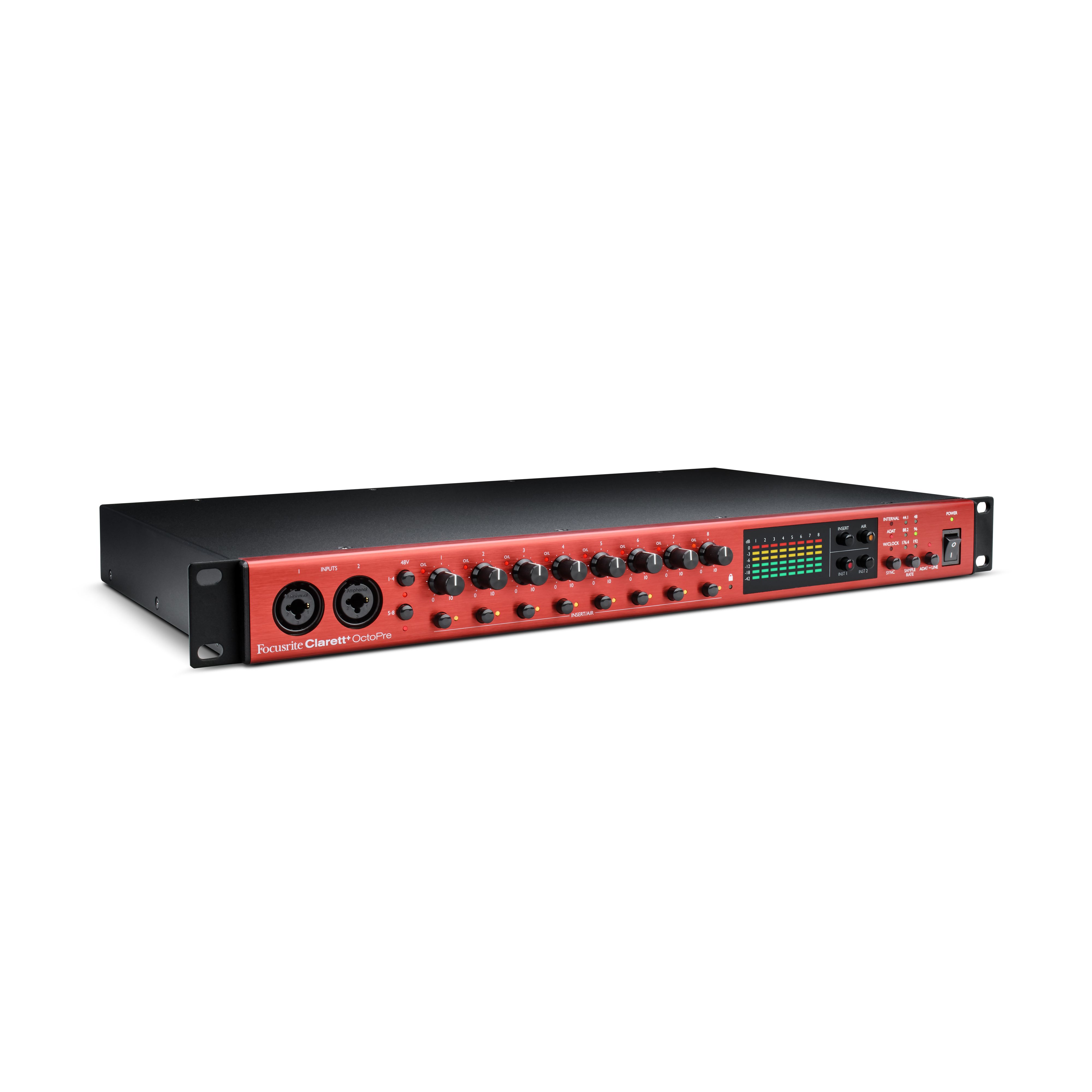 Focusrite Clarett+ OctoPre по цене 92 414 ₽