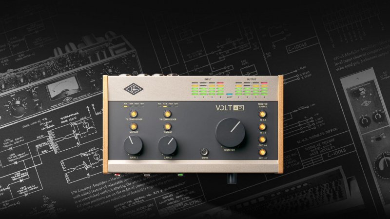 Universal Audio | Новые USB-аудиоинтерфейсы VOLT