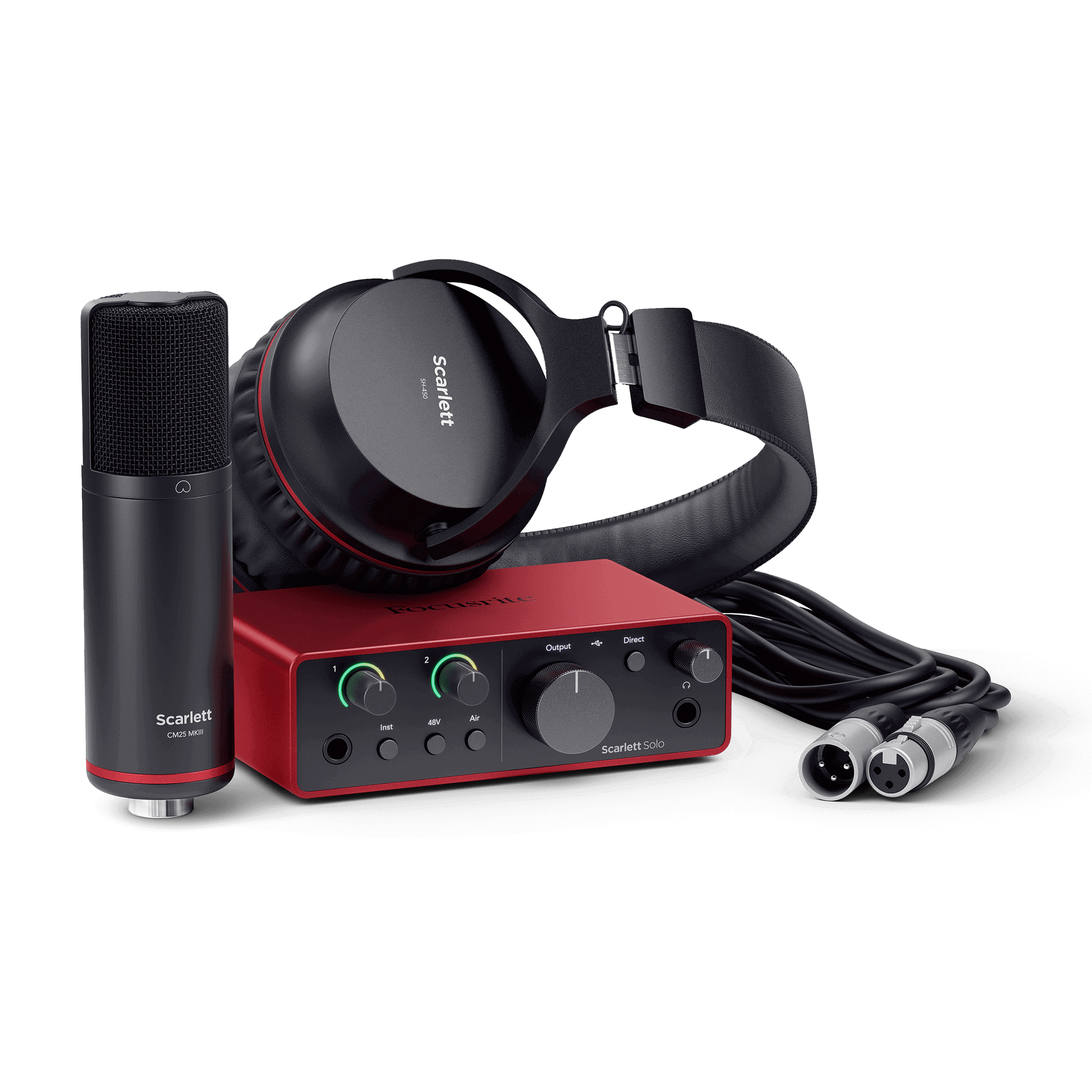 Focusrite Scarlett Solo Studio 4th Gen по цене 28 850 ₽