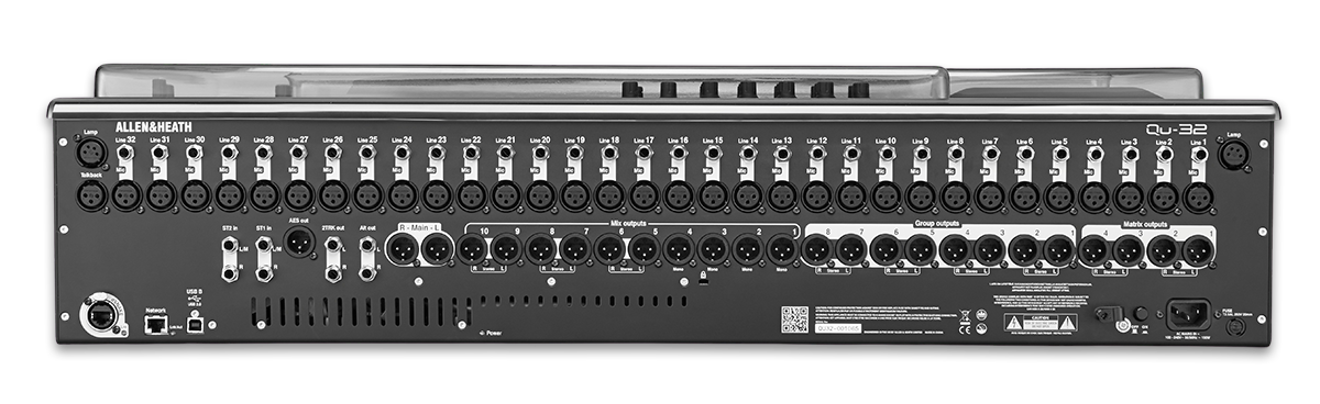 Decksaver Allen & Heath QU32 Cover по цене 15 300 ₽