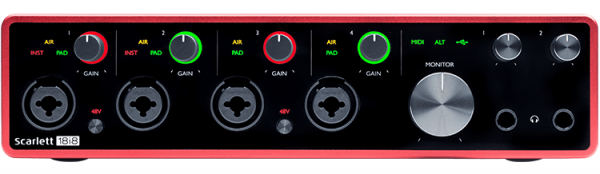 FOCUSRITE Scarlett 18i8 3rd Gen по цене 63 450 ₽