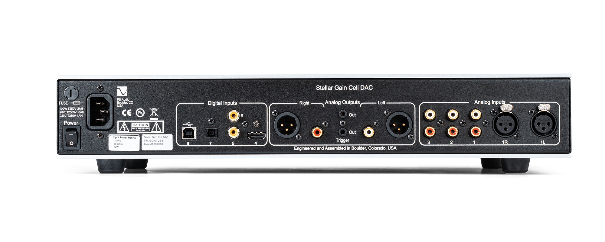 PS Audio Stellar Gain Cell DAC Black по цене 255 000 ₽