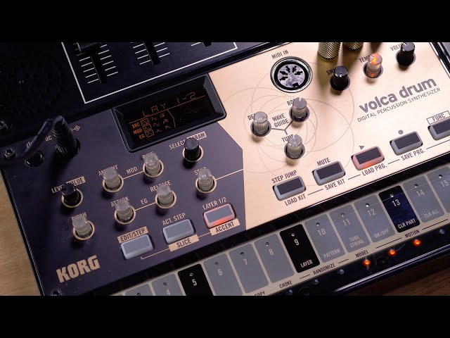 KORG volca jam pt.2 | volca drum, fm, and Nu:Tekt NTS-1 digital kit