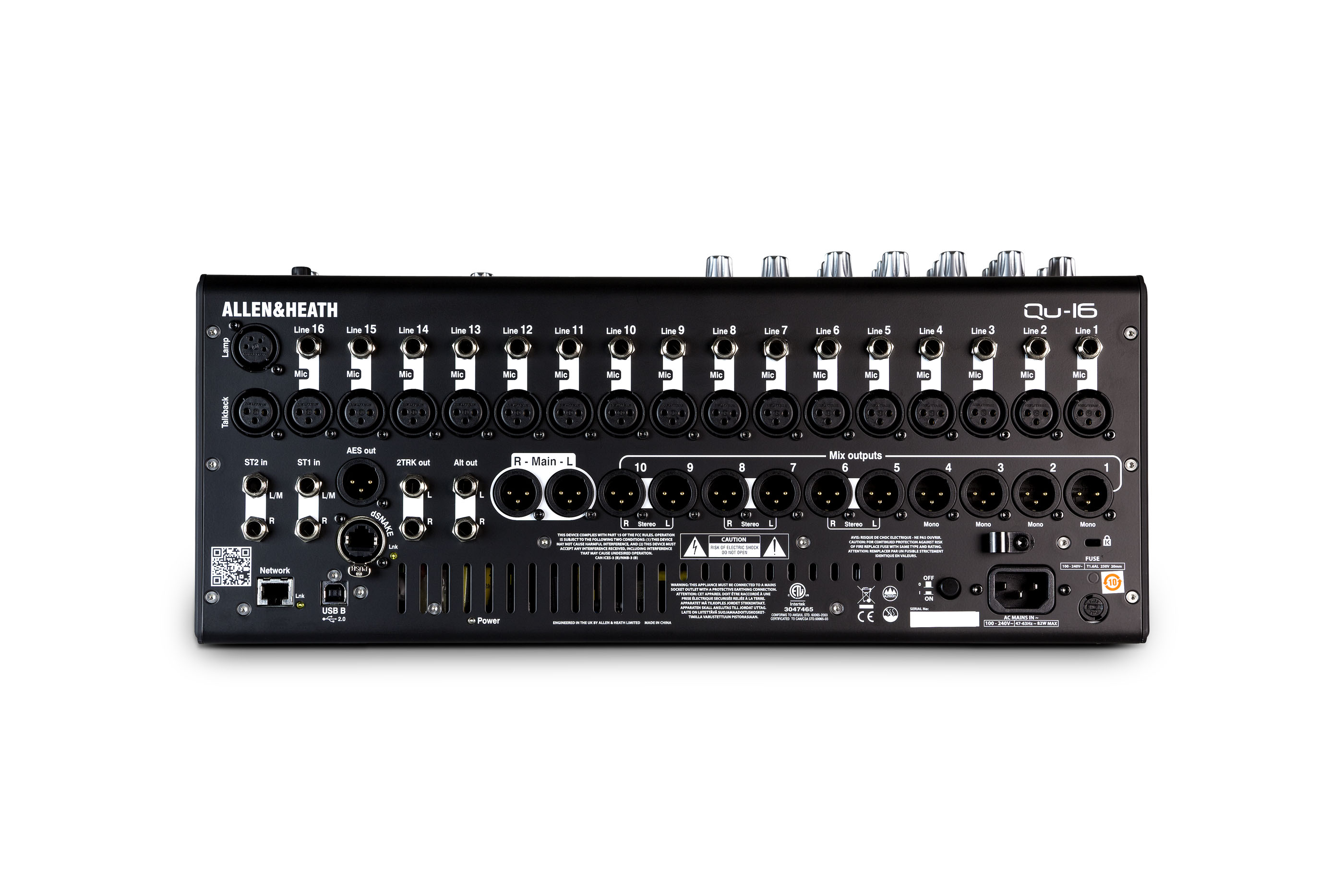 Allen & Heath QU-16 по цене 317 900.00 ₽