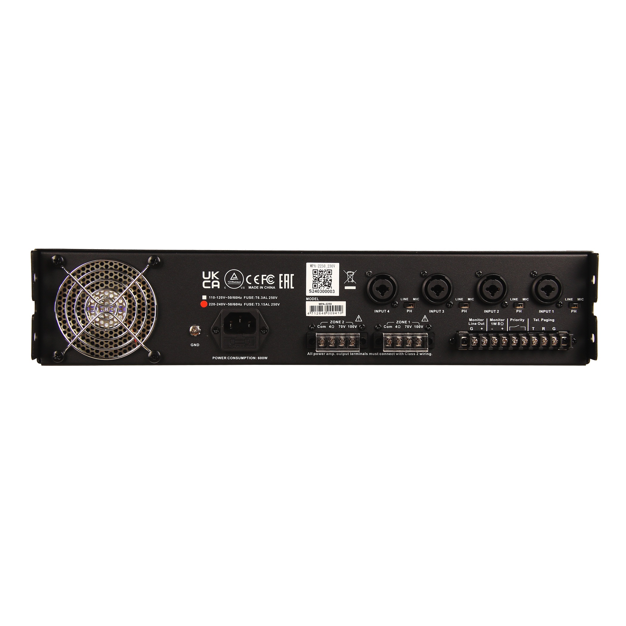 Show MPA-2250 по цене 45 300 ₽