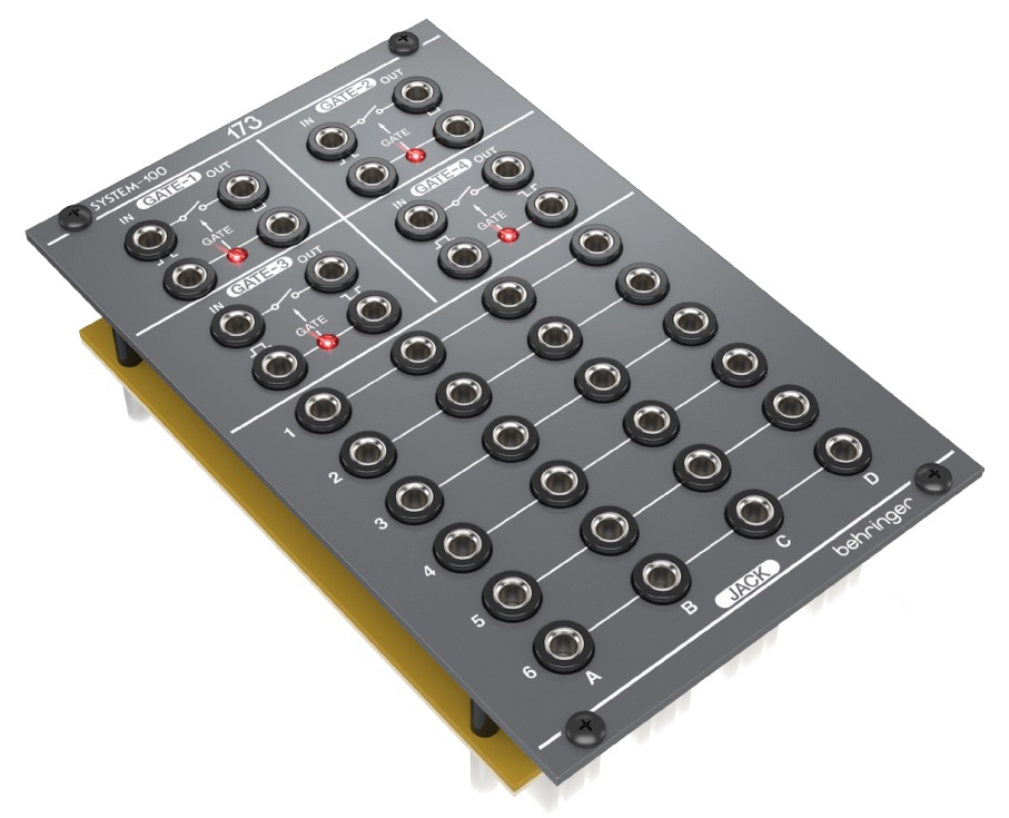 Behringer SYSTEM 100 173 QUAD SIGNAL GATE/ PATCH BAY по цене 11 700 ₽