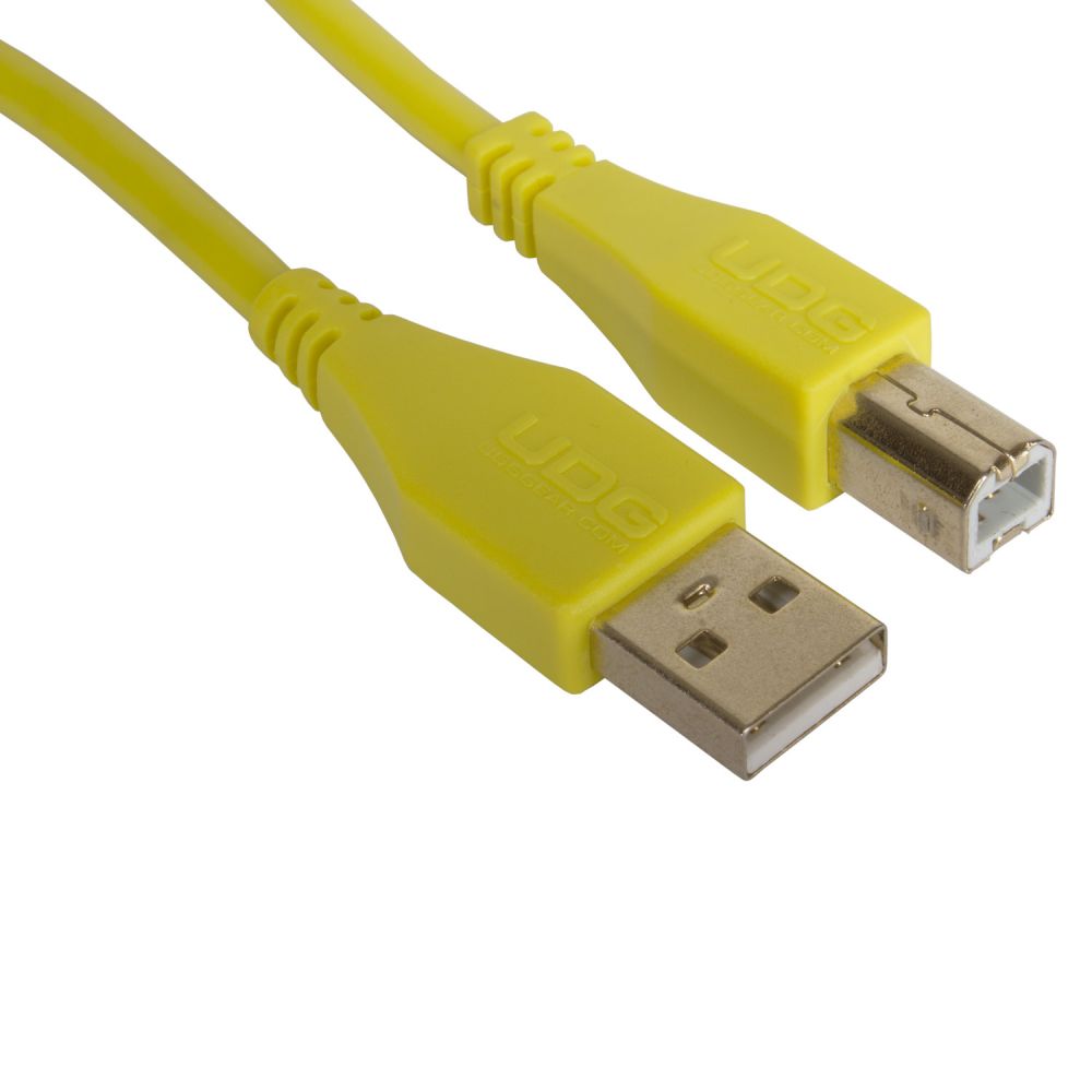 UDG Ultimate Audio Cable USB 2.0 A-B Yellow Straight 1 m по цене 1 000 ₽