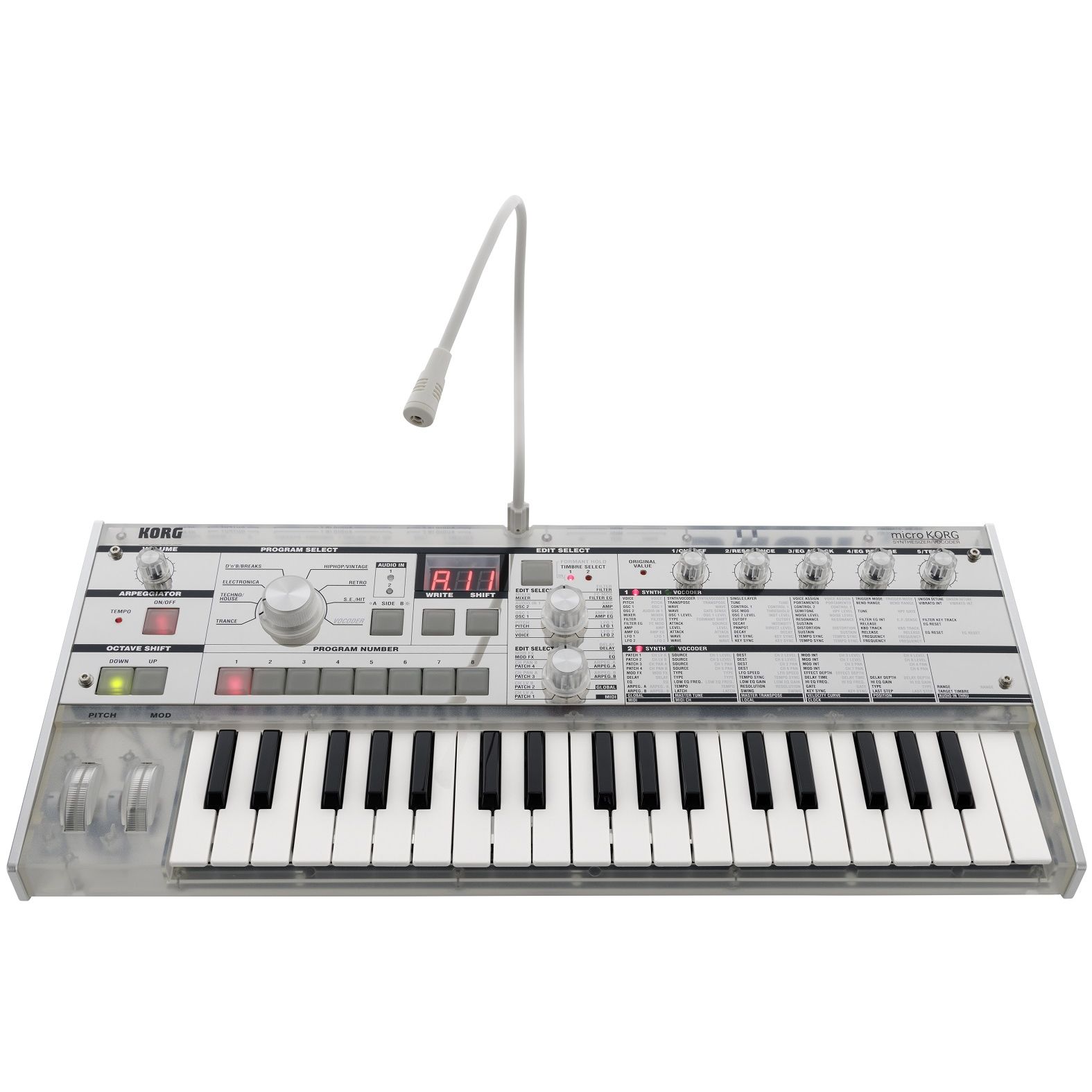 Korg MicroKorg Crystal по цене 71 400 ₽