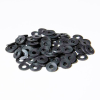 Frap Tools Black Plastic Washers pack 100 pcs по цене 800.00 ₽