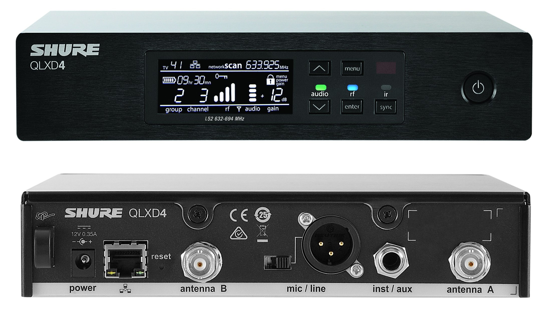 Shure QLXD14E/153T G51 по цене 213 350 ₽