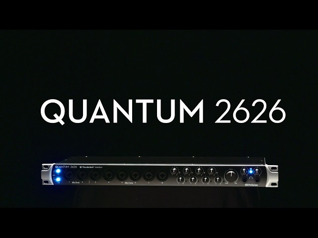 PreSonus—Quantum 2626 Audio Interface