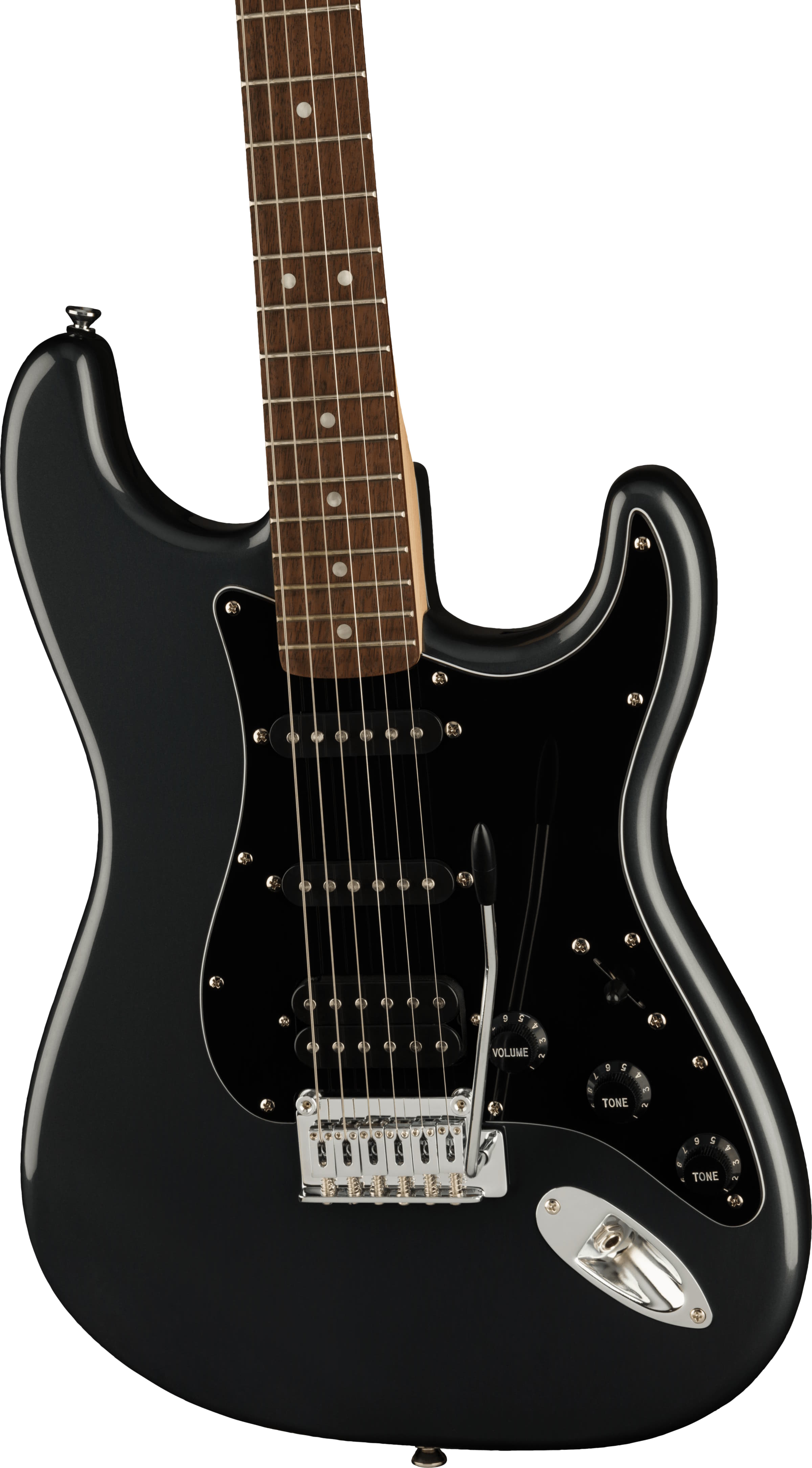 Fender Squier Affinity 2021 Stratocaster HSS Pack LRL Charcoal Frost Metallic по цене 56 100 ₽