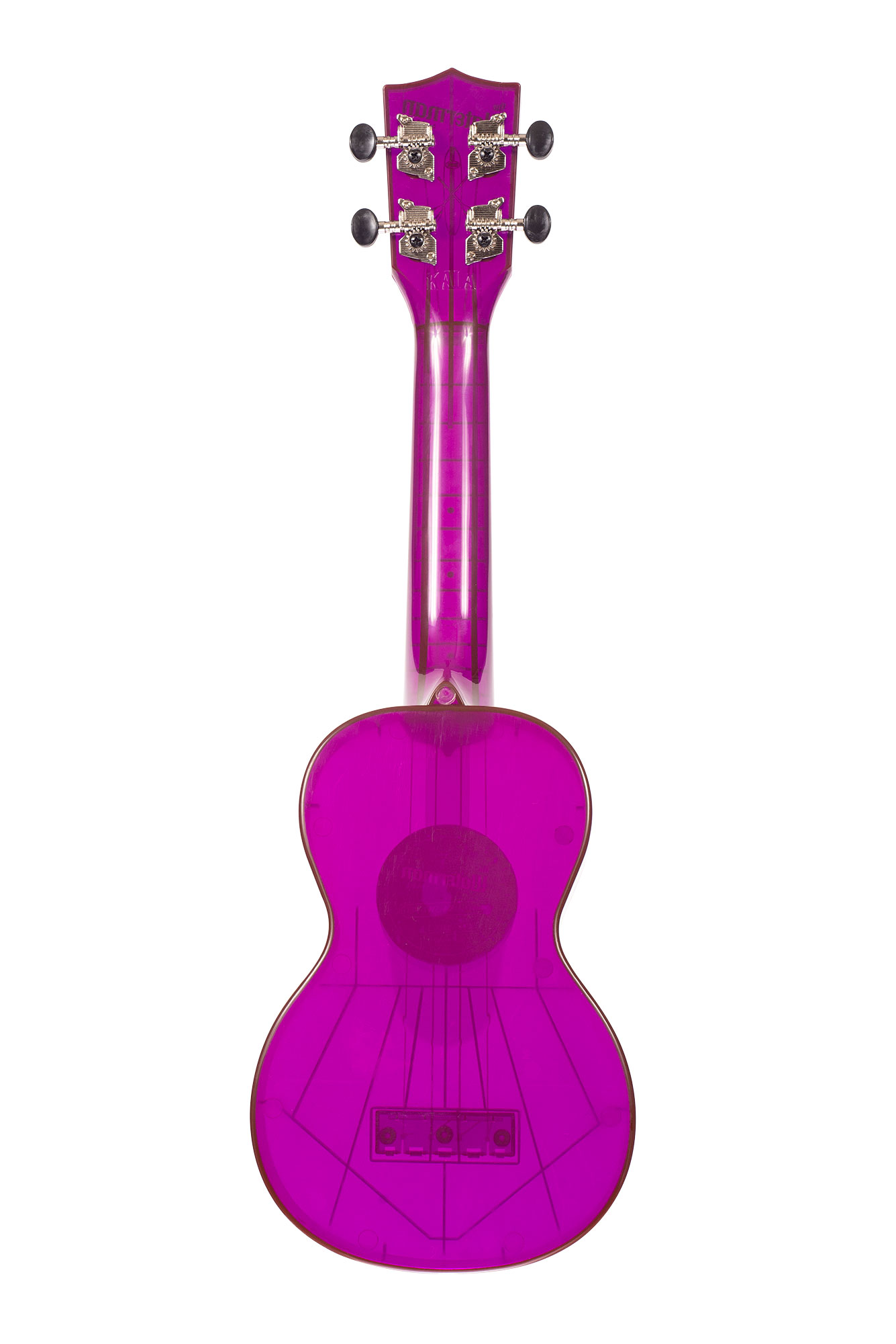 Waterman by Kala KA-SWF-PL Fluorescent Grape Soprano Ukulele по цене 4 510 ₽