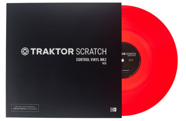 Native Instruments Traktor Scratch Pro Control Vinyl Red Mk2 по цене 3 420 ₽